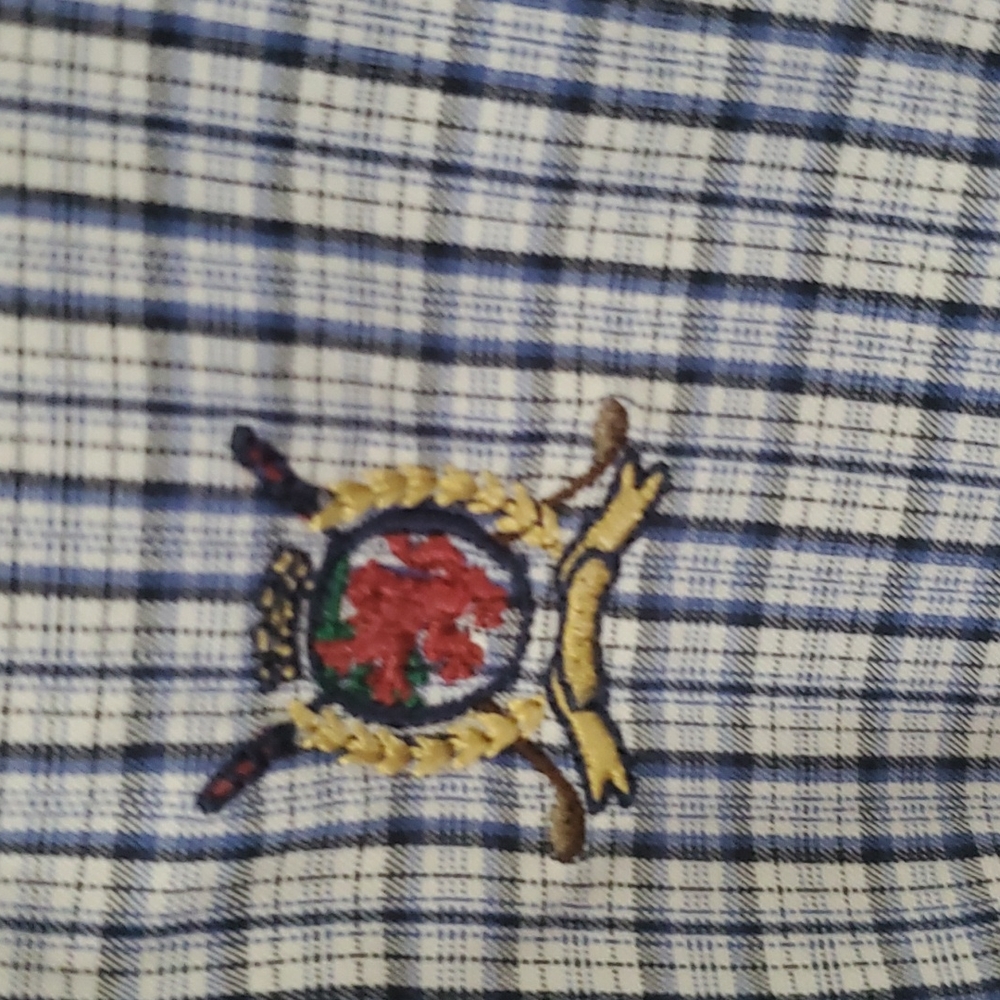 Tommy Hilfiger plaid short sleeve shirt - Picture 3 of 7